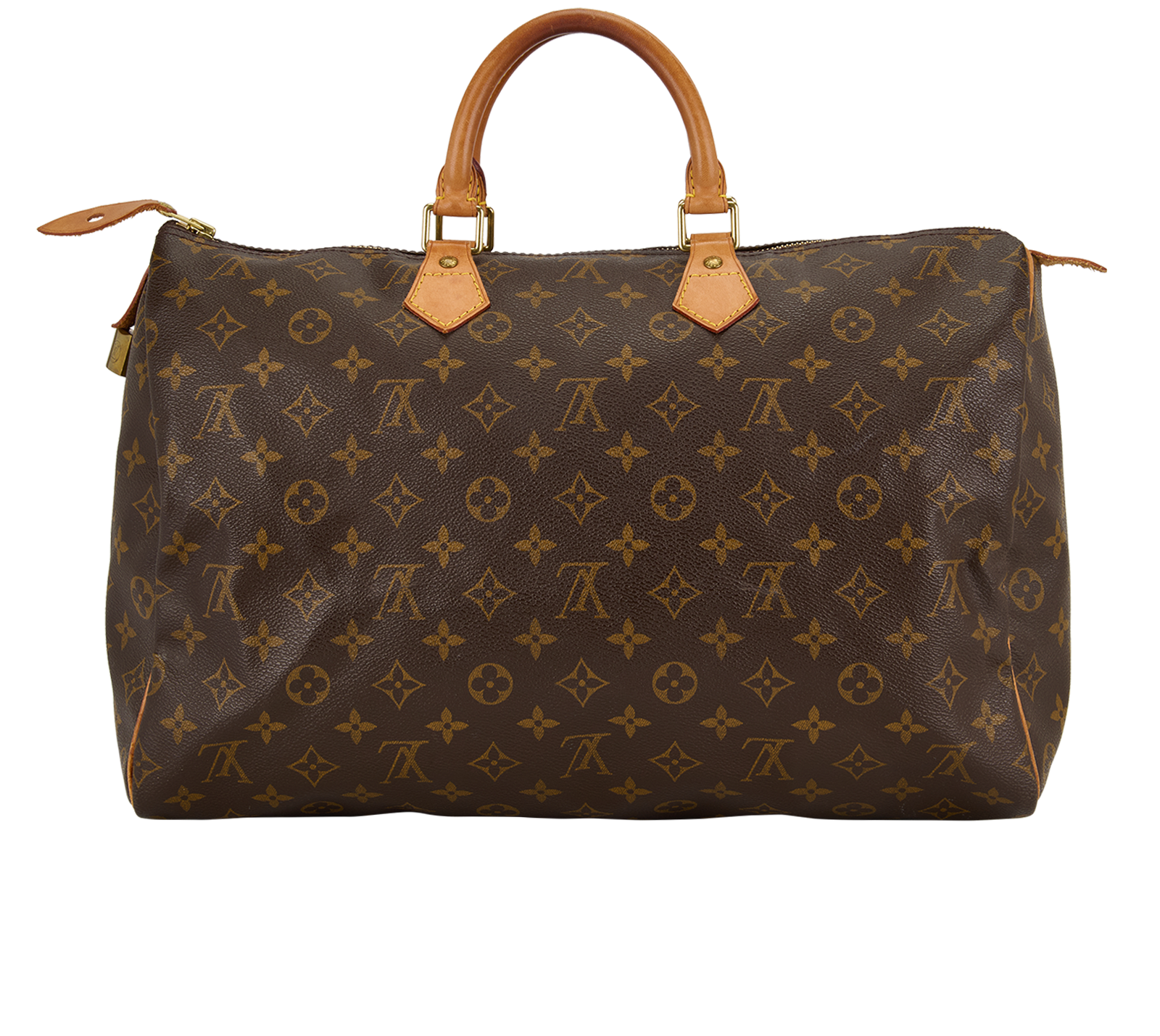 Speedy 40, &pound;650, Handbags, Brown, Canvas, Back view